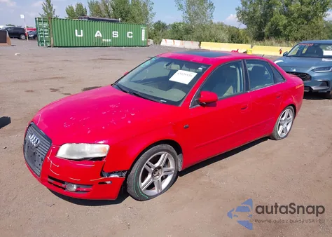 2006 Audi A4 2.0T из США, поврежденный, VIN WAUDF78EX6A064278
